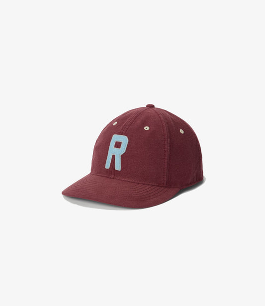 Woven cap R - Red wine