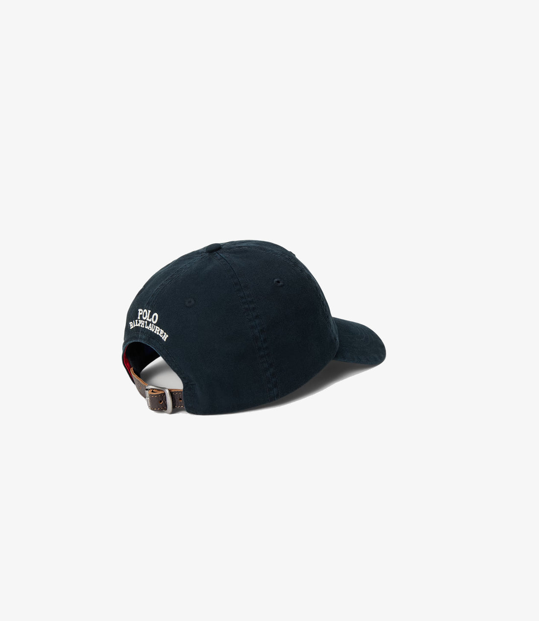 Woven cap polo - Black twill