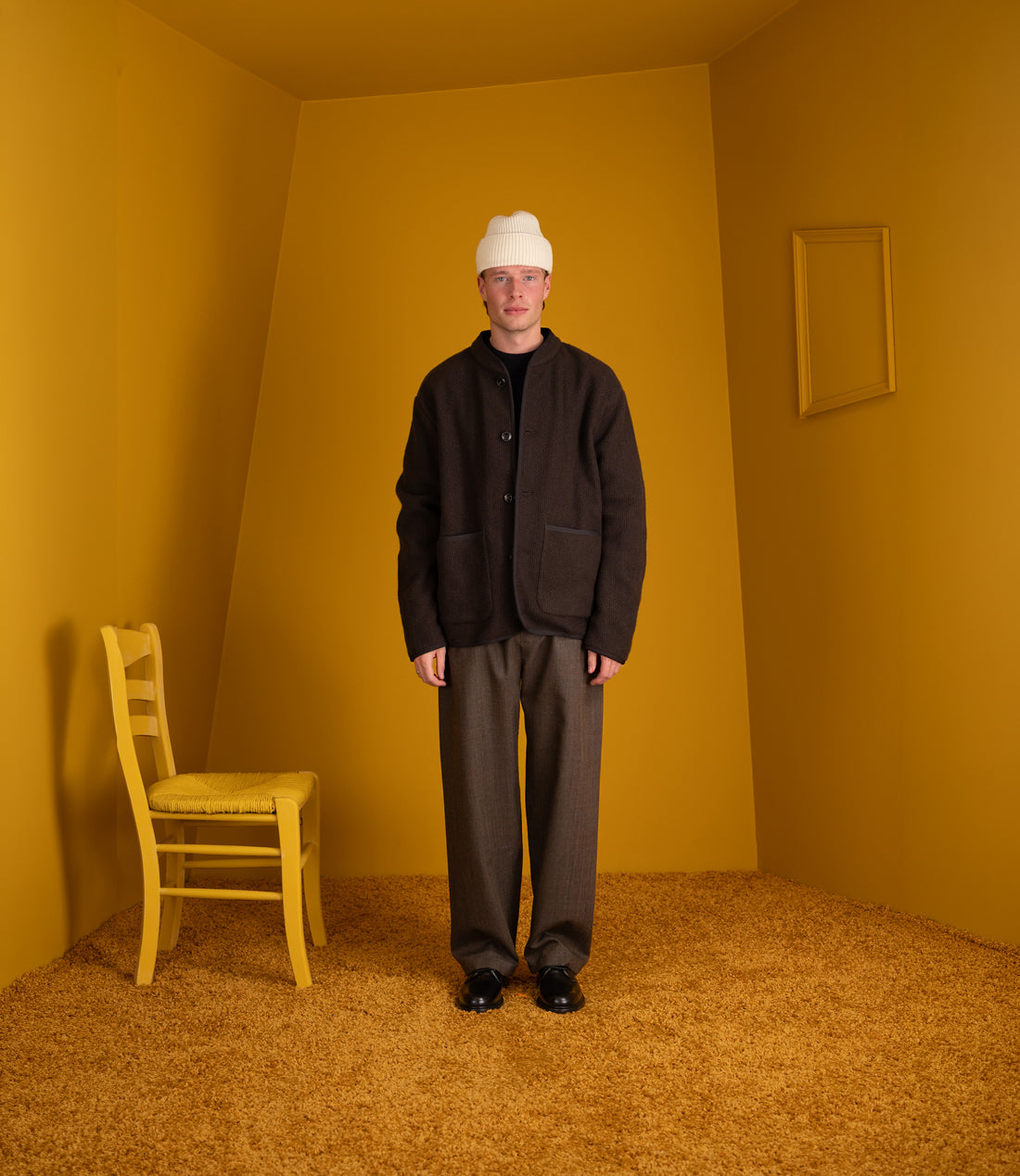 Yebra Jacket - Mahogany tiles