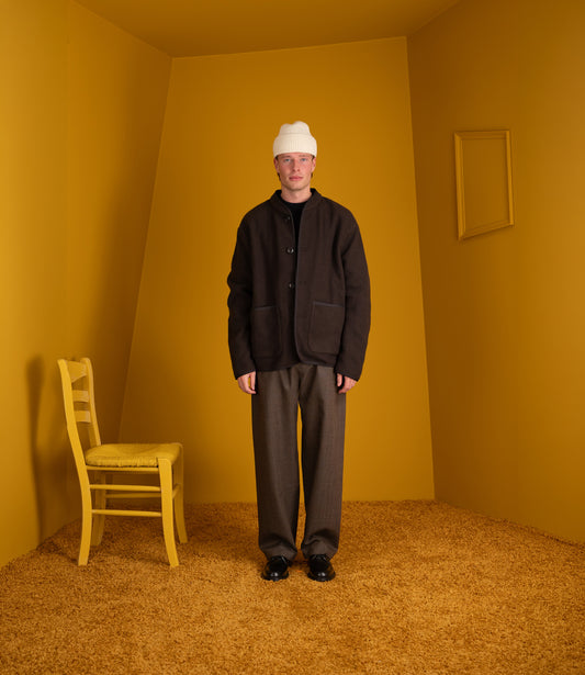 Yebra Jacket - Mahogany tiles