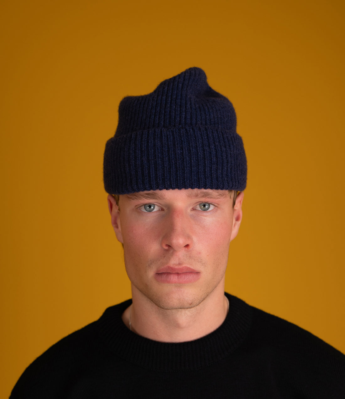 Atelier Beanie 100% merino - Navy