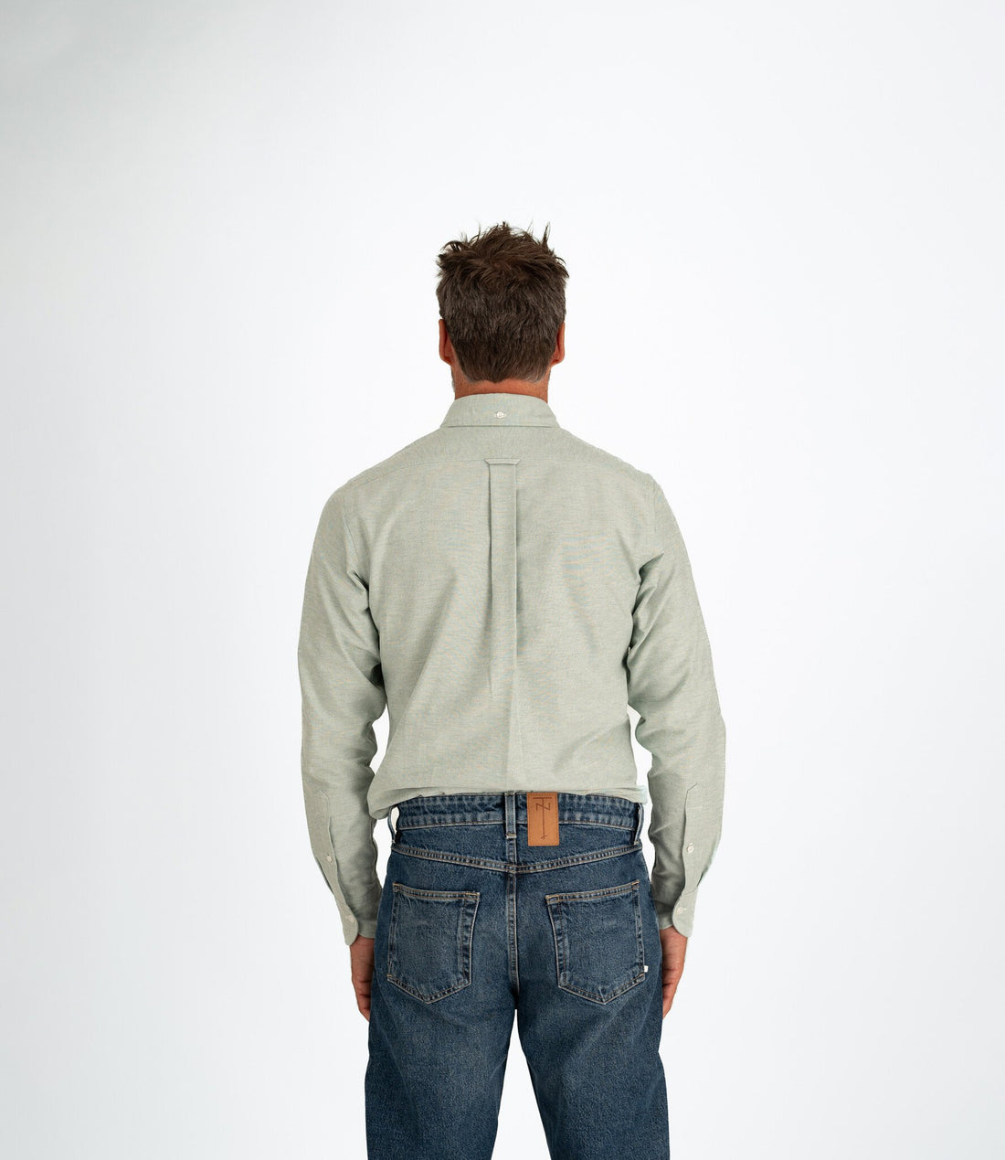 Button down oxford shirt - Green