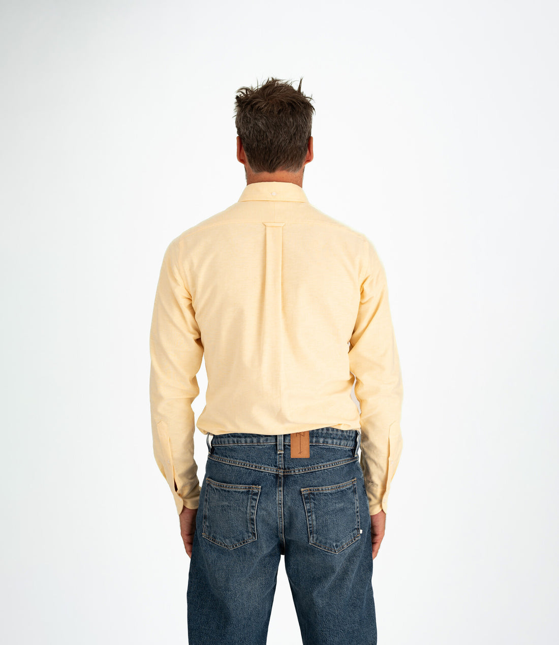 Button down oxford shirt - Yellow