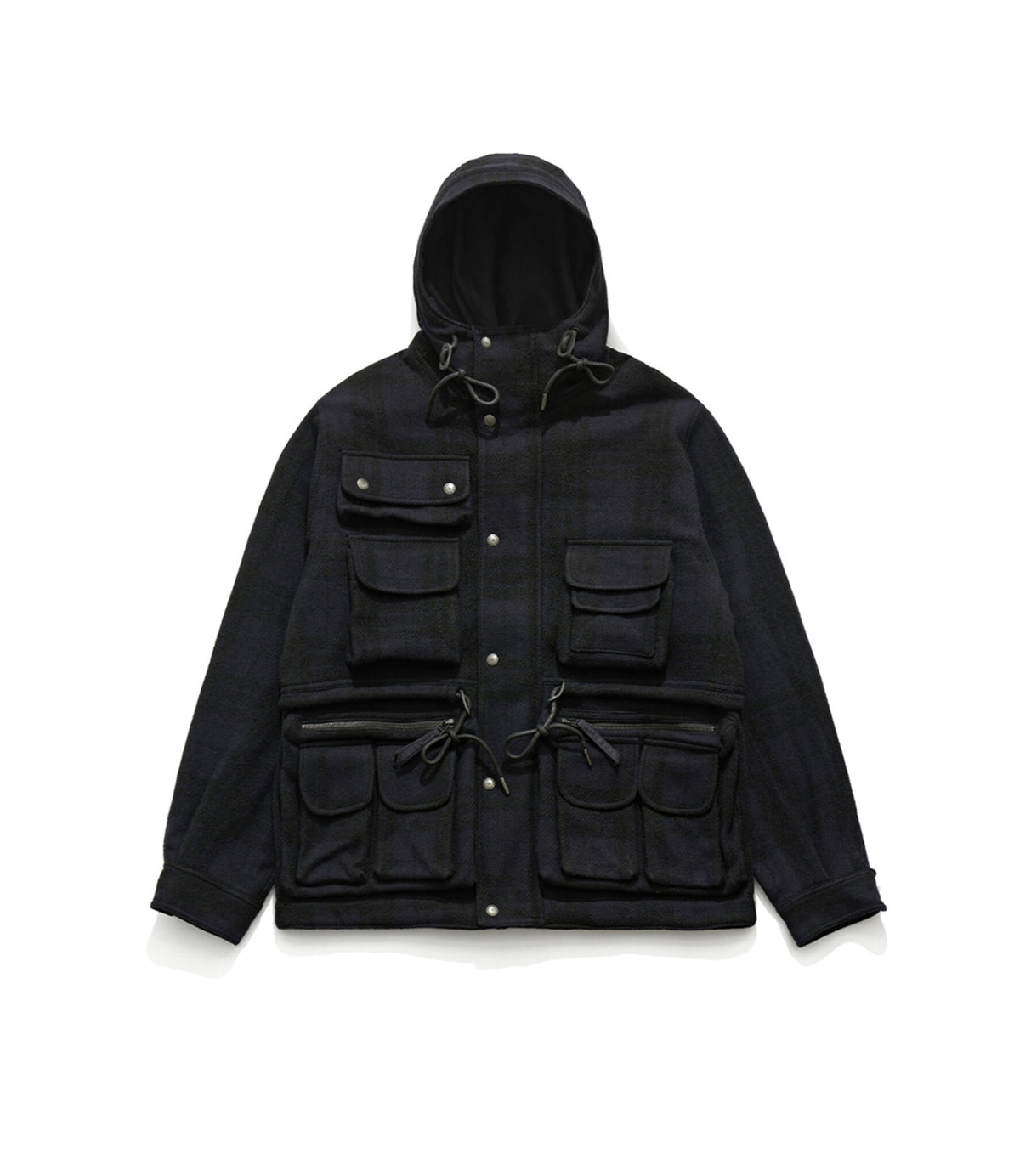 Cameraman jumper - Navy check
