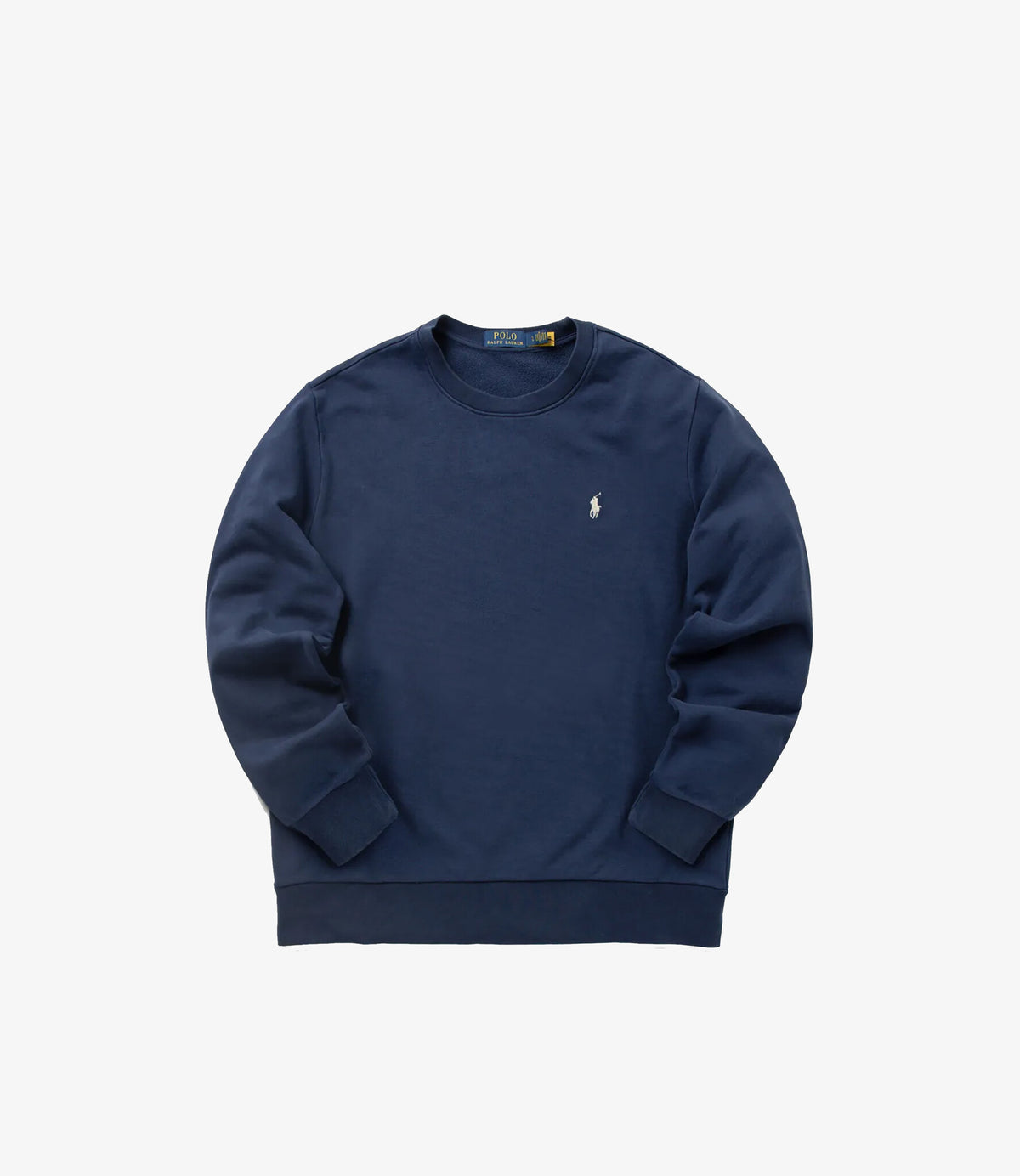 Classic knit pullover sweatshirt - Navy