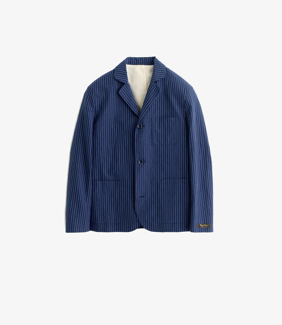 Deconstructed atelier blazer - Ocean stripe