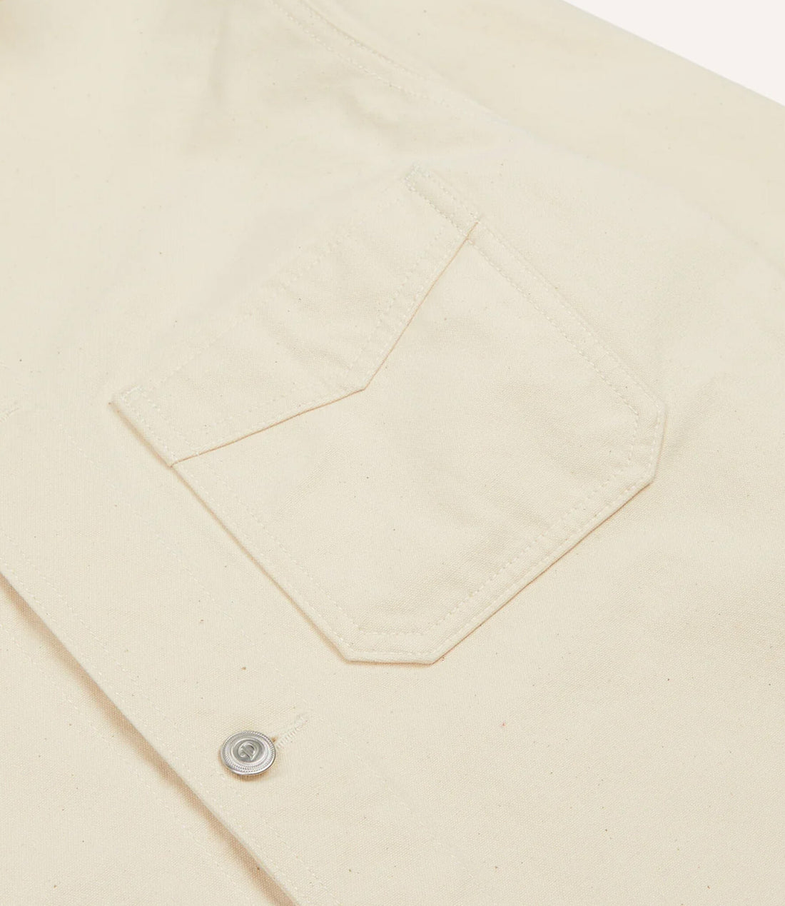 Duck cotton canvas chore - Natural