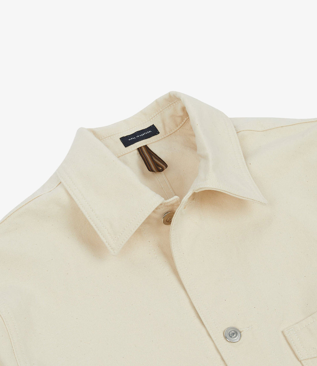 Duck cotton canvas chore - Natural