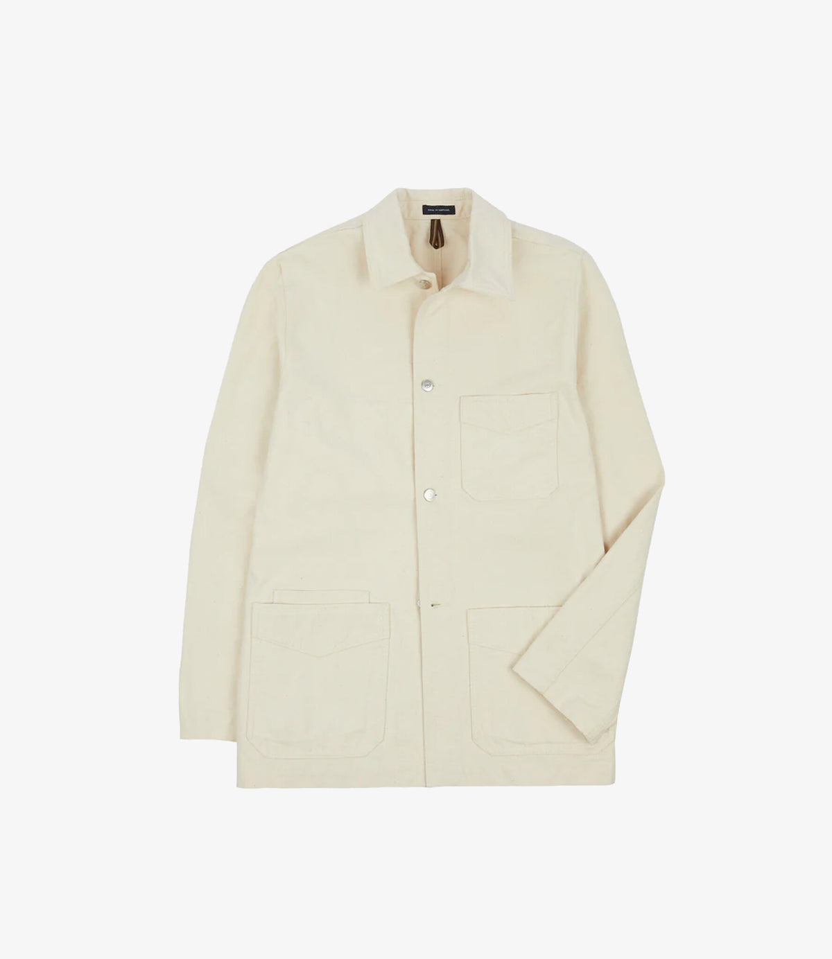 Duck cotton canvas chore - Natural
