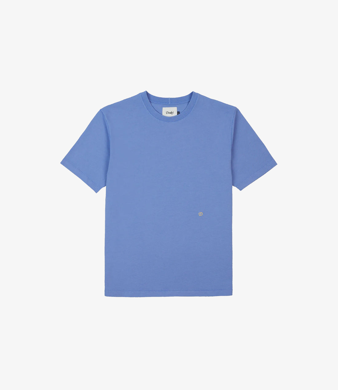 Besticktes Wander-T-Shirt mit „D“-Logo – Lavendelblau