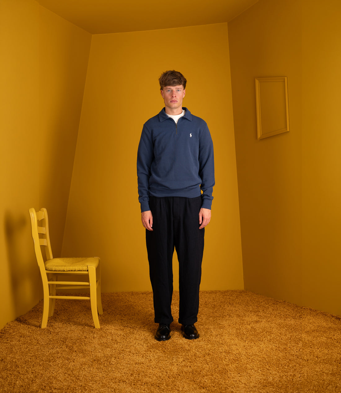 Half zip sweatshirt - Cruise navy