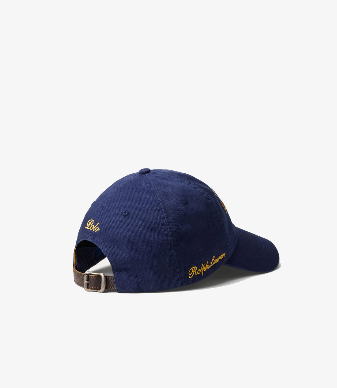 Woven cap polo horses - Navy