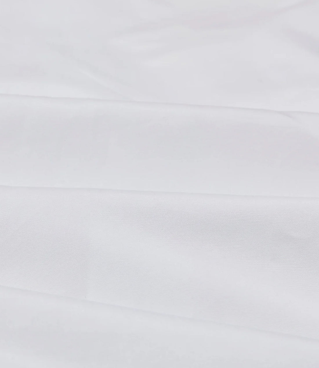 Long point Poplin Shirt - White