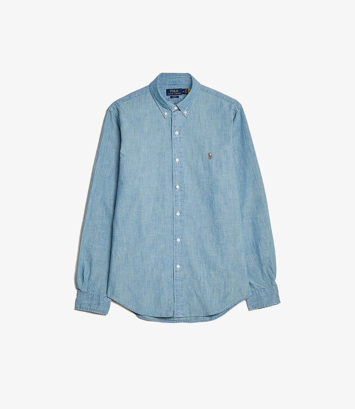 Long sleeve-sport shirt - Chambray