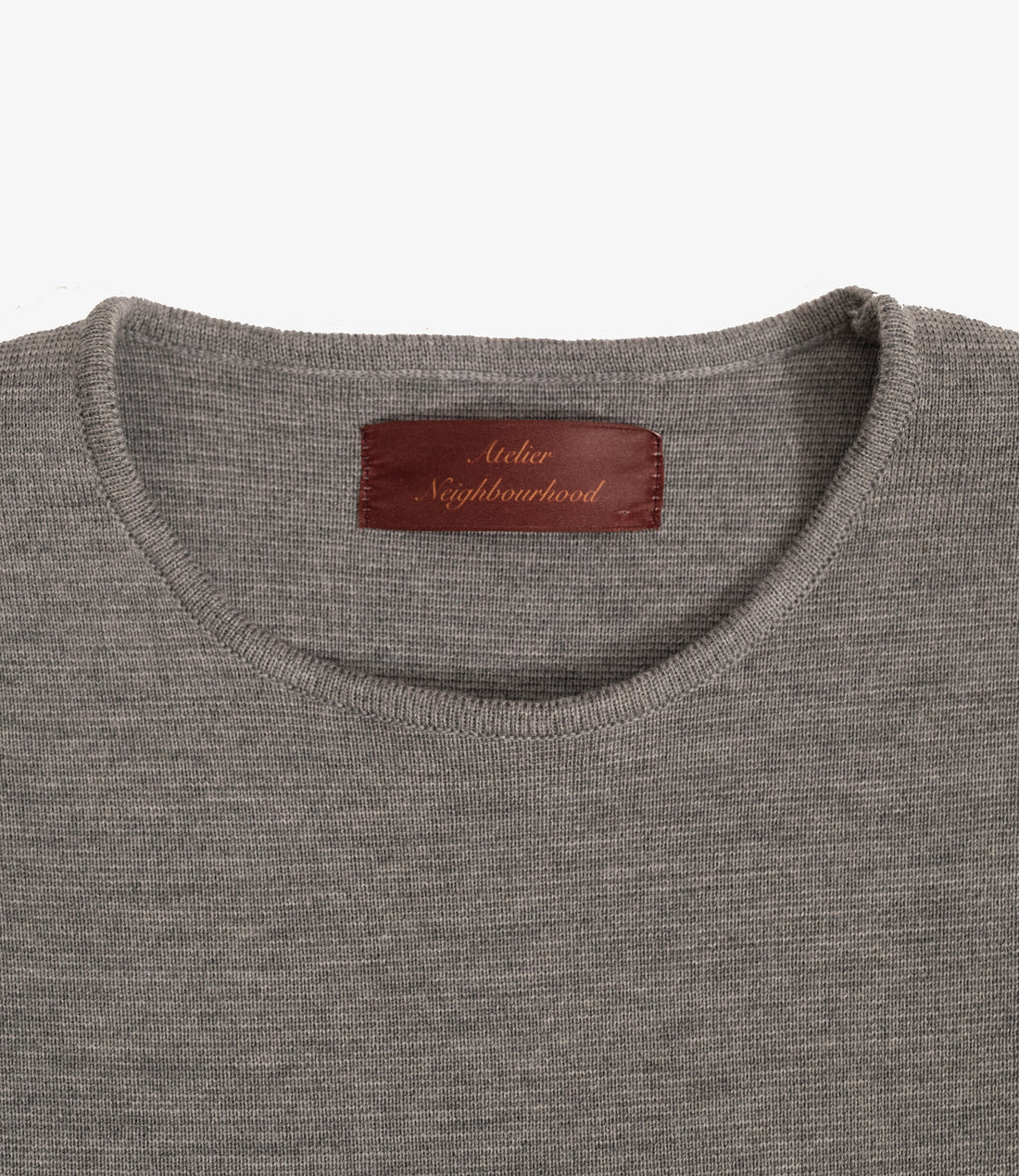 Manches longues 100 % mérinos milano rip - Gris