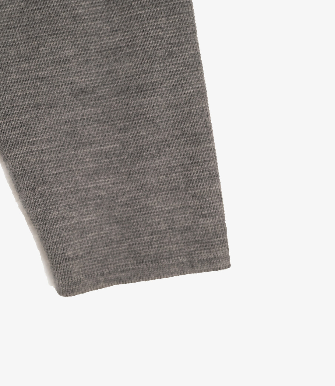 Manches longues 100 % mérinos milano rip - Gris