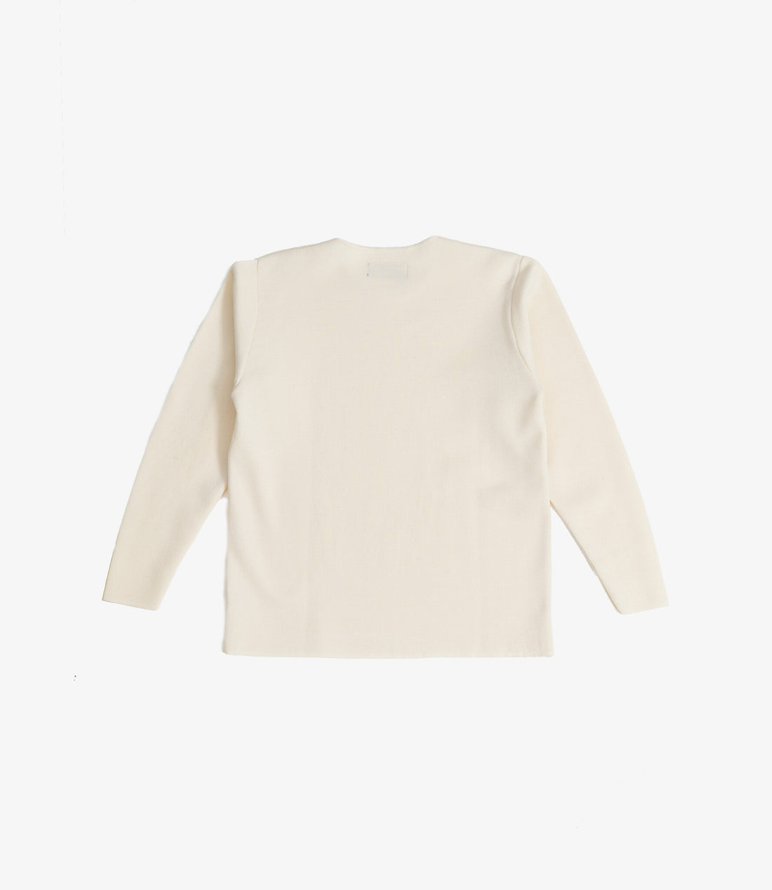 Longsleeve 100% merino milano rip - Off White