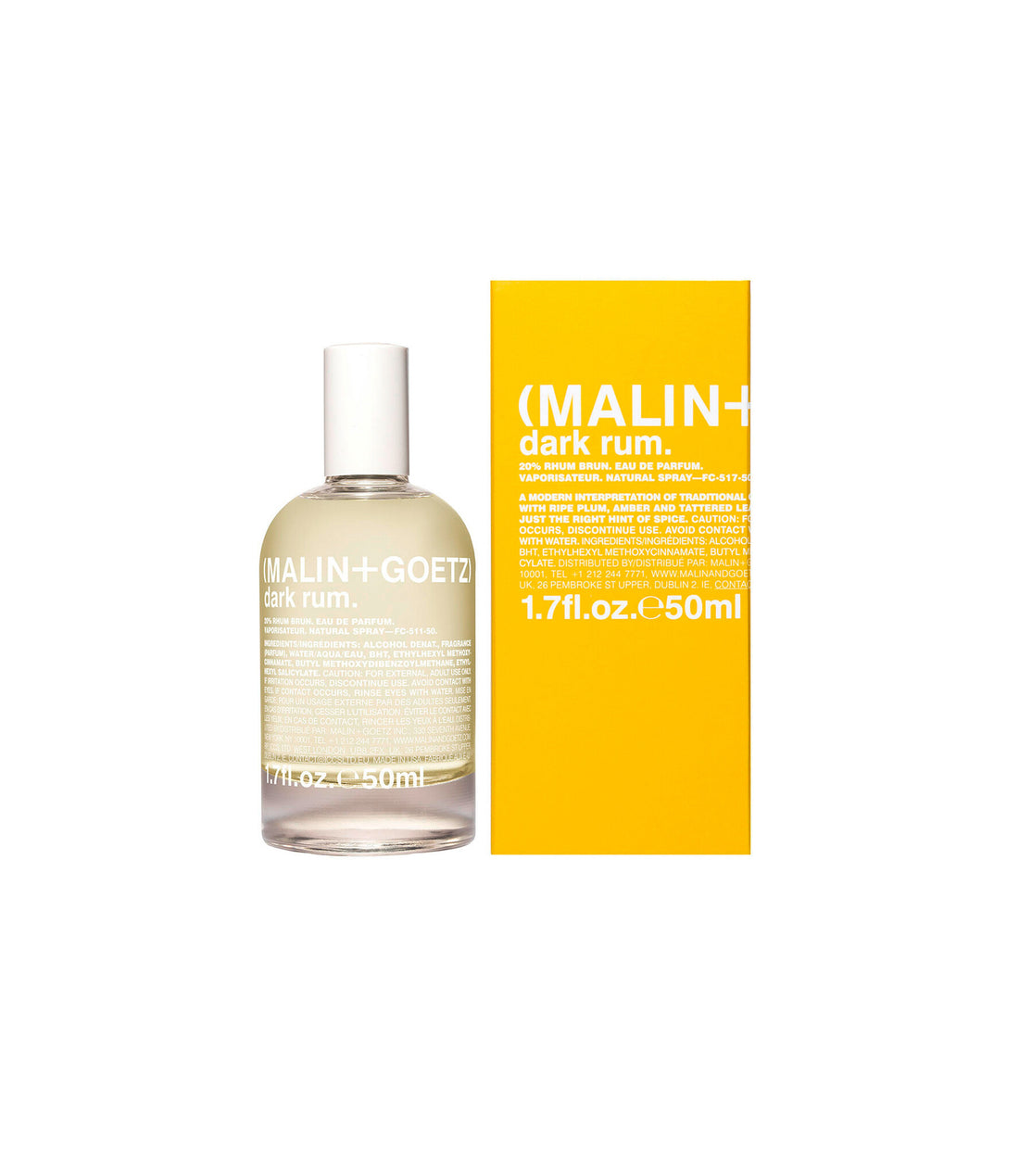 Eau de Parfum Rhum Noir - 50 ml