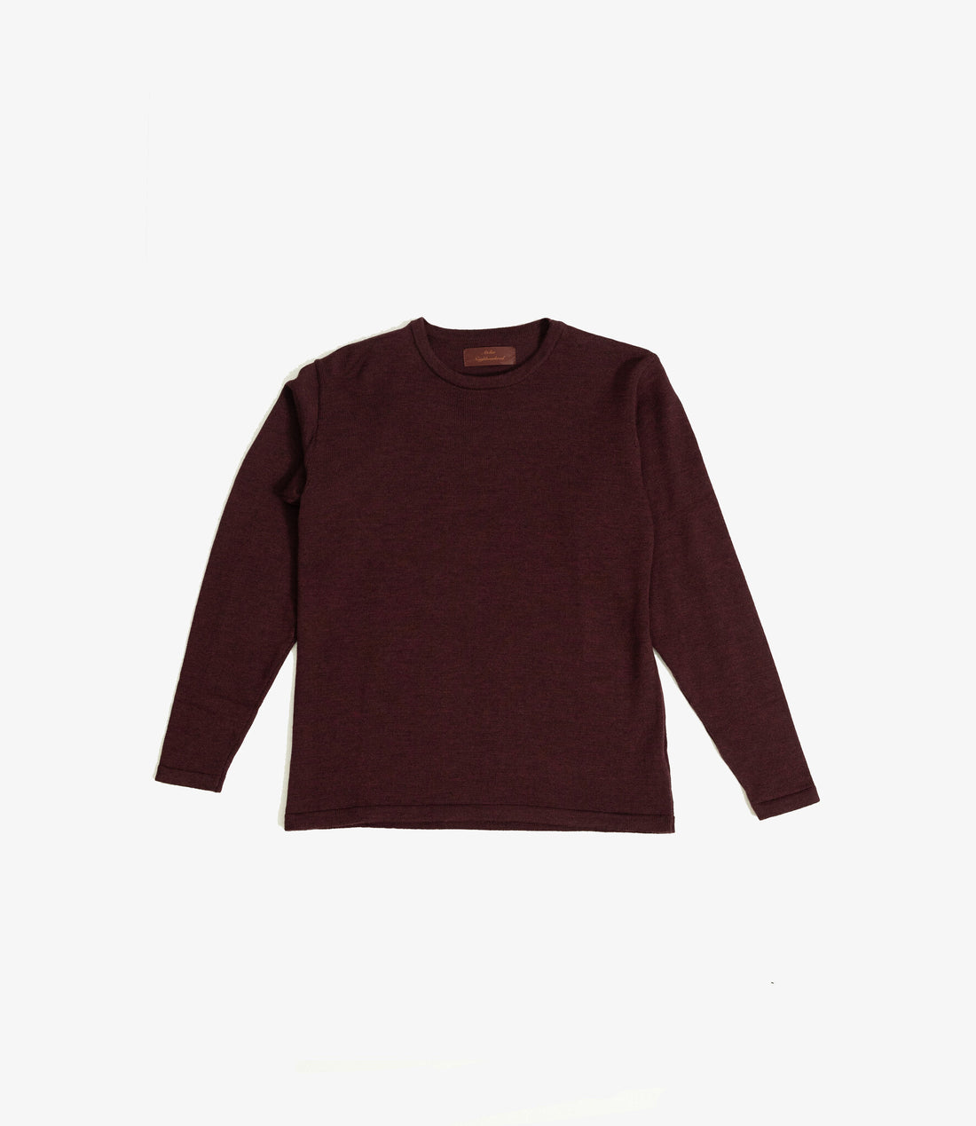 Merino wool longsleeve - Bordeaux