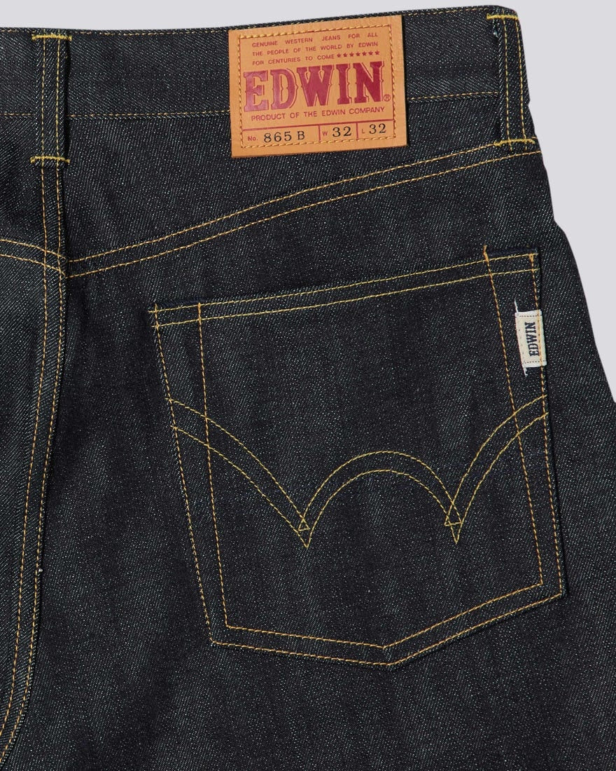Nashville red listed selvage denim unwashed