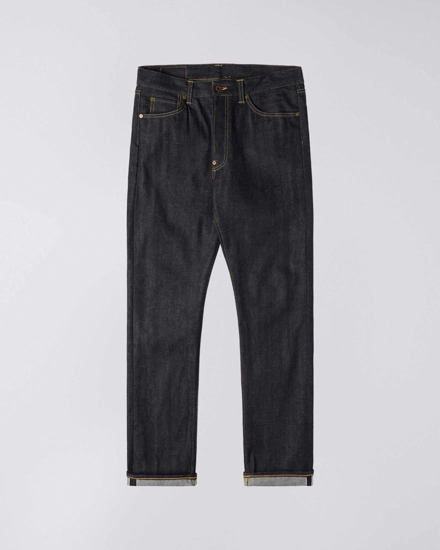 Nashville red listed selvage denim unwashed