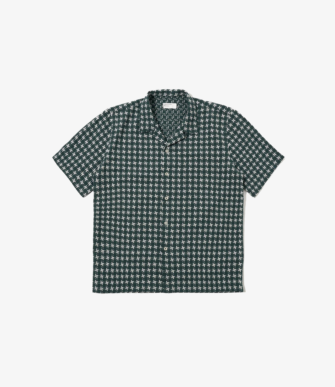 Road shirt Rhodes - Green / white