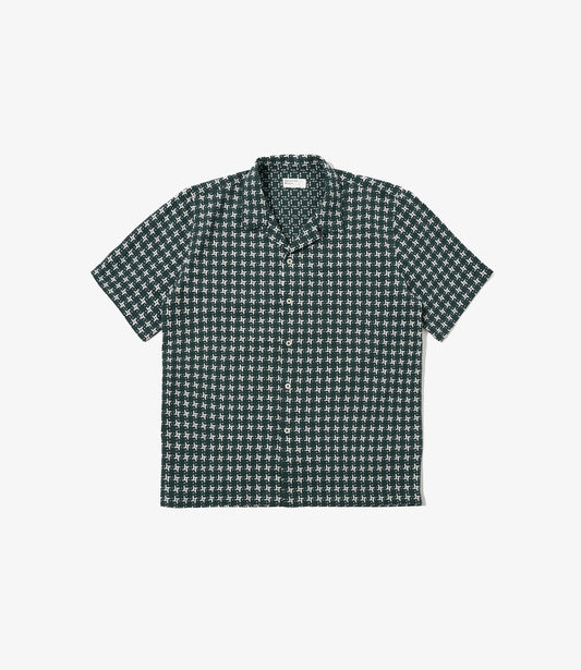 Road shirt Rhodes - Green / white