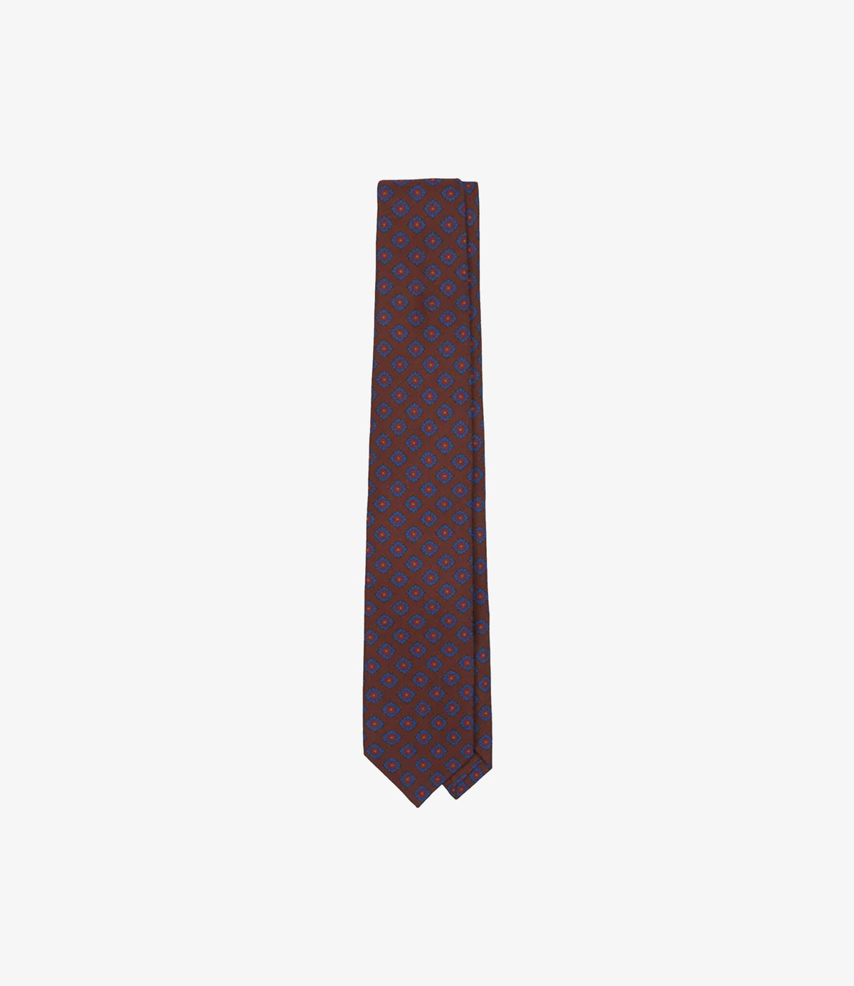 Square Flower Medallion - Brown