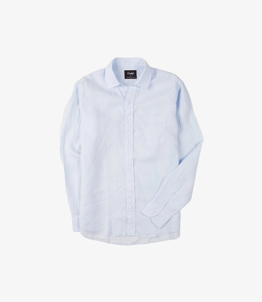 The Linen Summer Shirt - Sky Blue