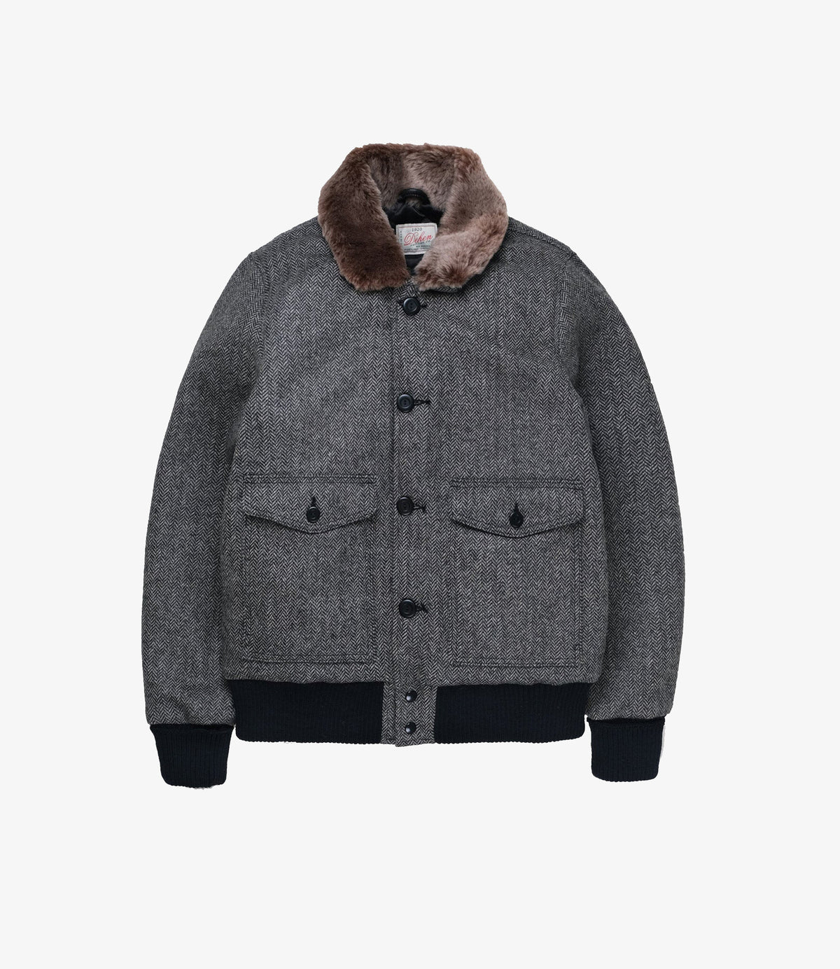 Winston Jacket - Black & Natural / Kodiak