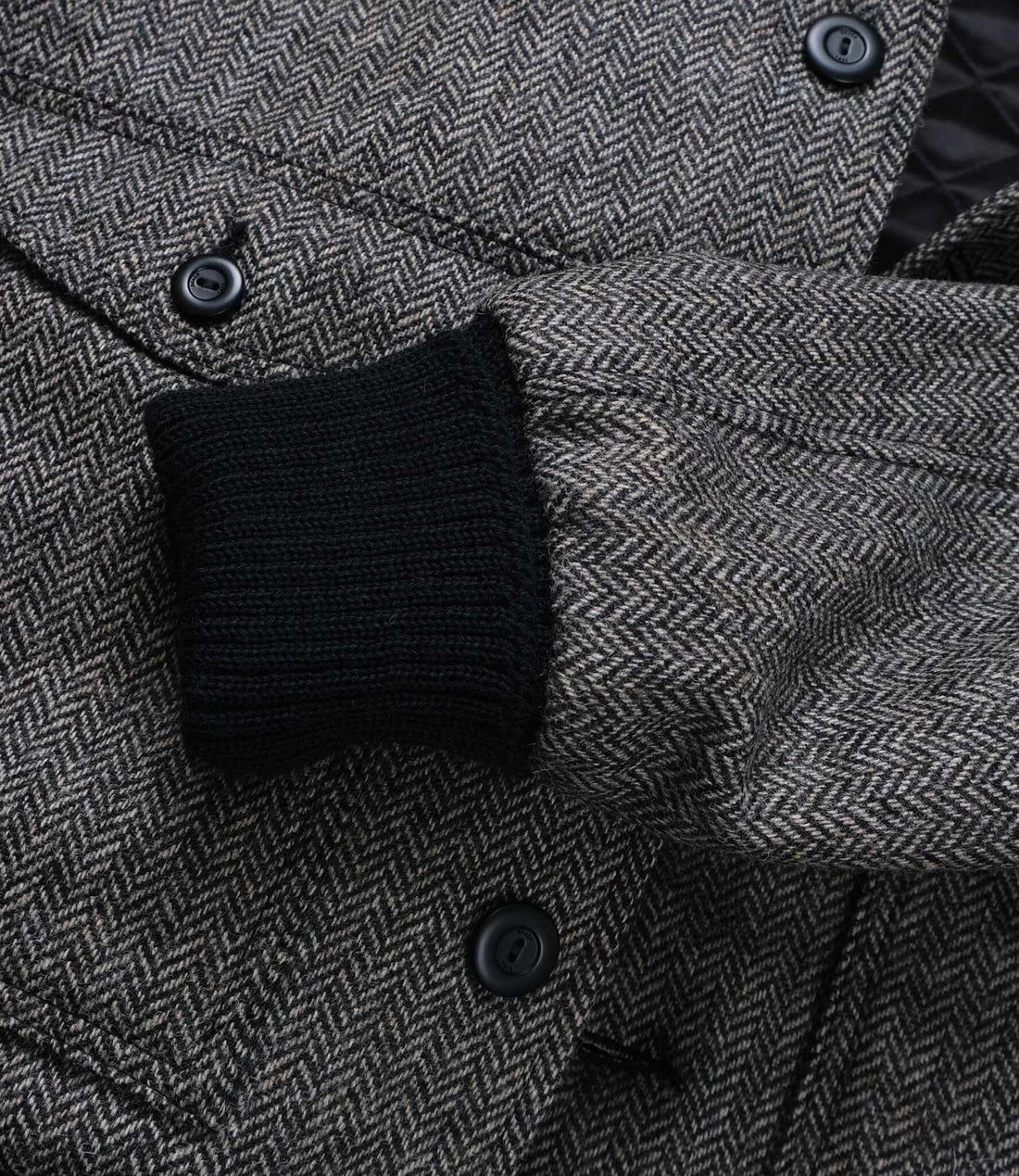 Winston Jacket - Black & Natural / Kodiak