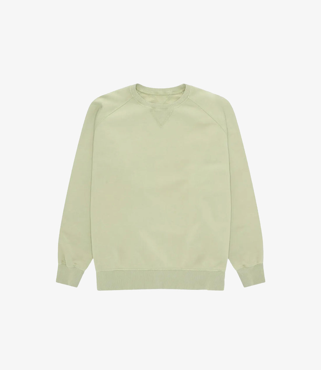 Woven crewneck sweatshirt - Agave